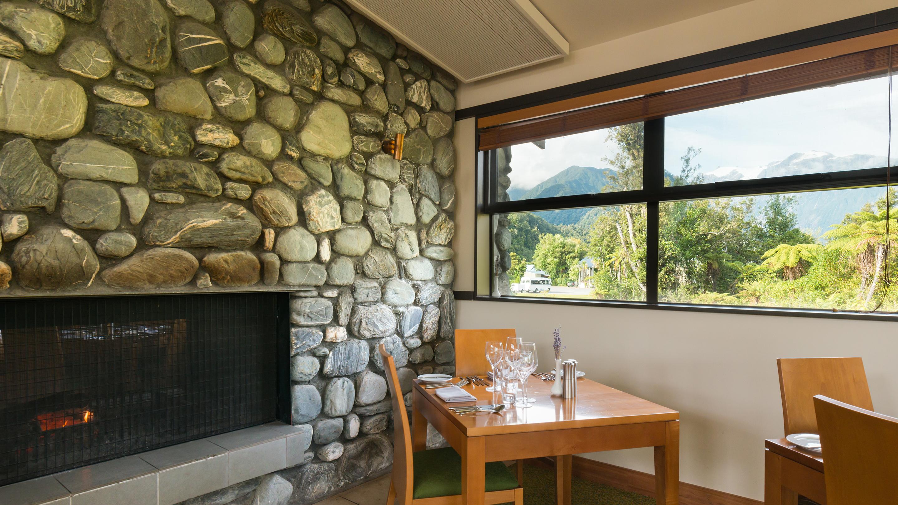 Legacy Te Waonui Hotel Franz Josef Restaurace fotografie